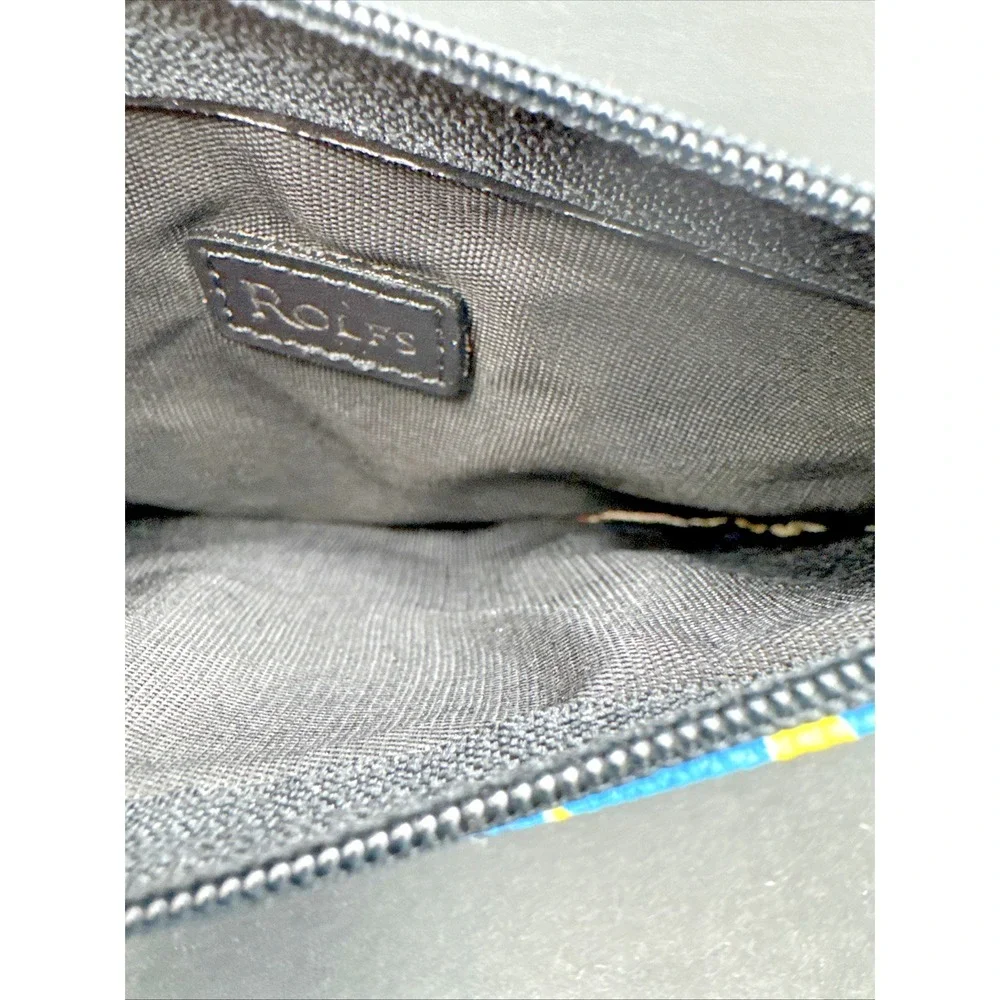 Y2K Rolfs Keychain Wallet Zippered Bag‎ Coin Purse Fun Girl Drive Convertible